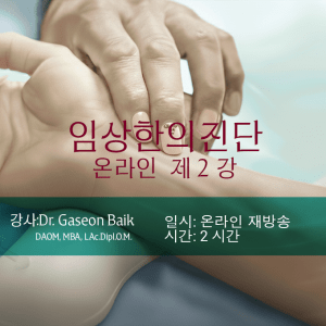 임상 한의진단 II (재)